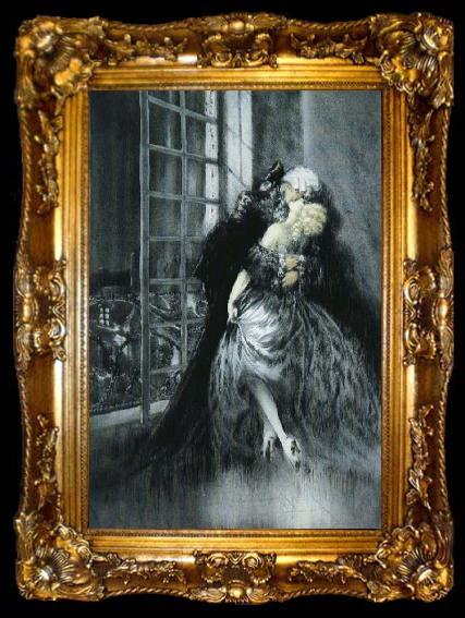 framed  Louis Lcart Lovers, ta009-2